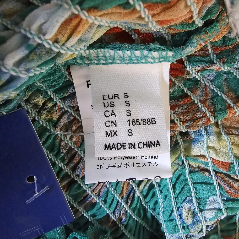 Floerns Women's Summer 2 Piece Crop Tube Top and Split Long Skirt set size small - Picture 8 of 13